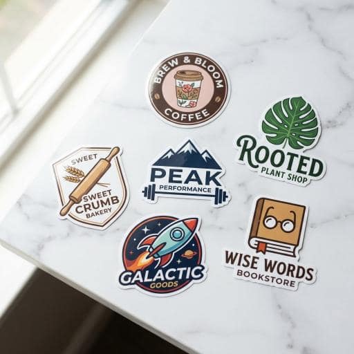 Custom Die Cut Stickers