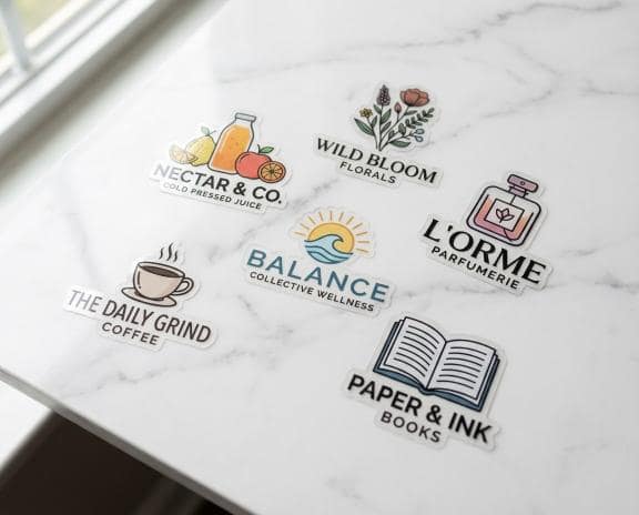 Translucent Sticker Design Custom Clear Stickers UK | Transparent Vinyl